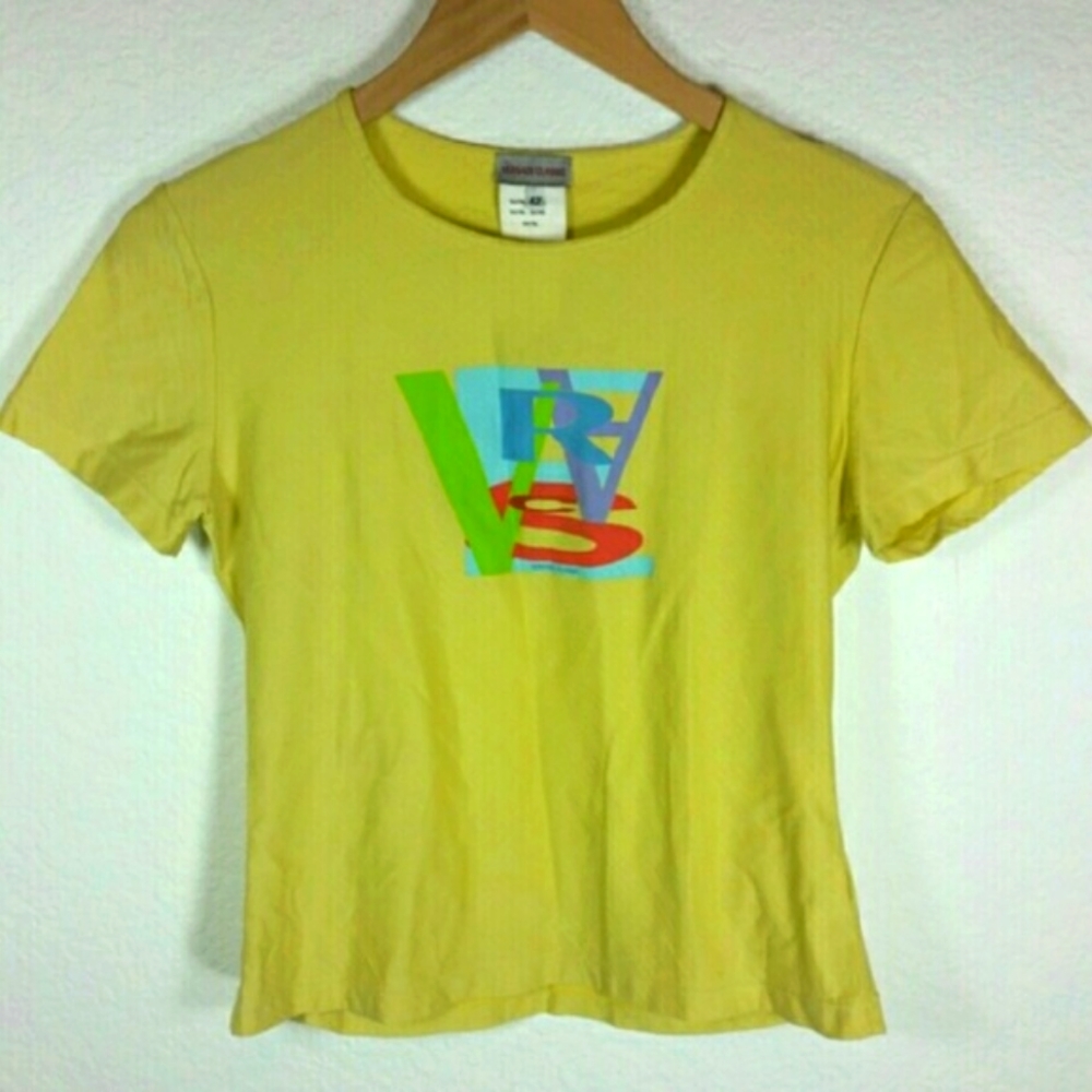Authentic Versace Y2K Classic Fitted Tee - Picture 1 of 4